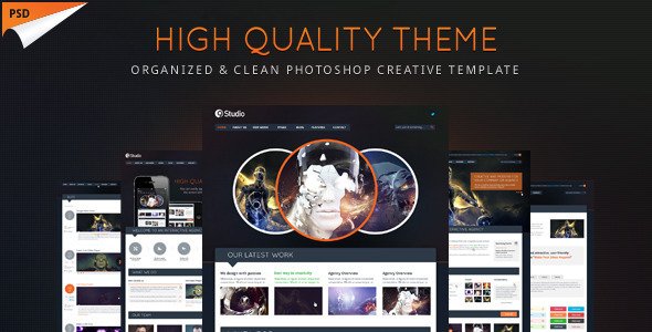 9studio | Creative Unique PSD Theme Creative