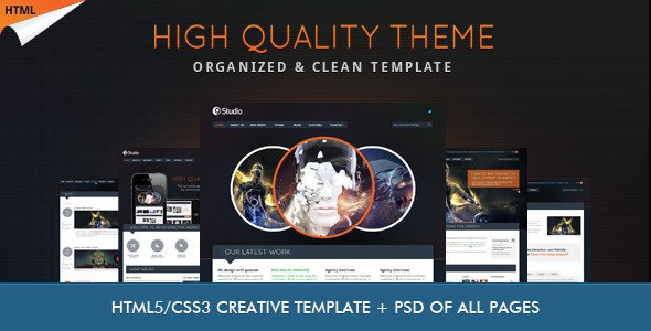 9studio | Creative Unique HTML5 Theme Template Creative