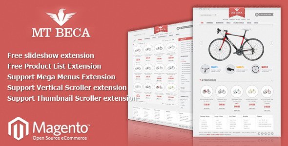 Accessories magento theme MT Beca