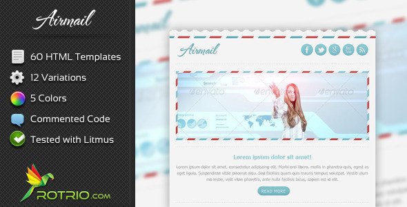 AirMail - Newsletter & Marketing Email Template