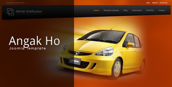 Angak-Ho - JomSocial Ready Corporate Joomla Template Corporate