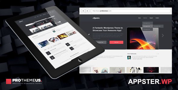 Appster | Responsive Business & Portfolio WP Theme WordPress