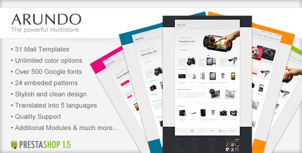 Arundo - Premium Prestashop Theme Technology