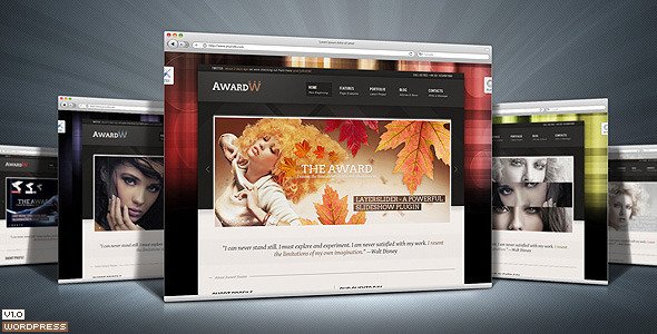Award Premium Wordpress Theme 21 in 1 Retail