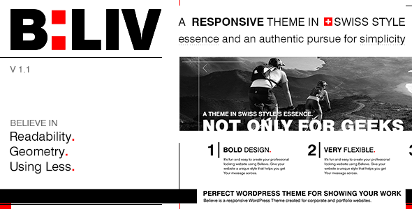 B:LIV - Responsive Minimal Wordpress Theme Corporate
