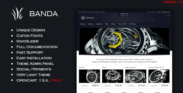 Banda - Modern Shop