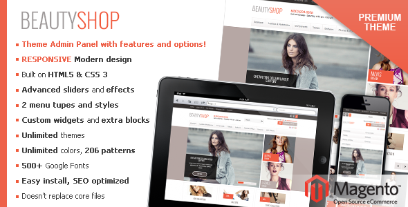 BeautyShop – Premium Responsive Magento theme! Fashion