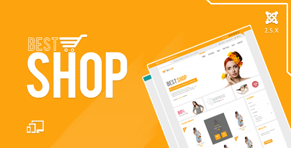BestShop HTML5 Joomla E-Commerce Template Retail