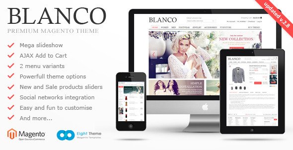 Blanco Responsive Magento Theme