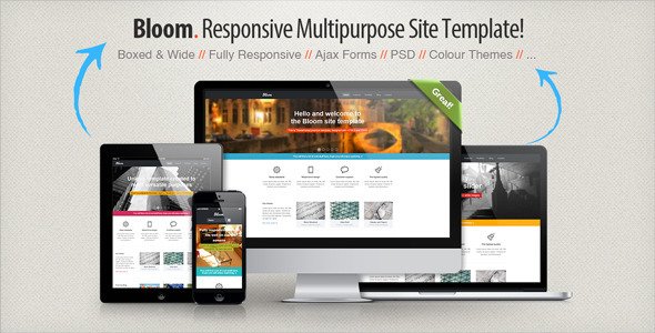 Bloom - Responsive Multipurpose Template Corporate