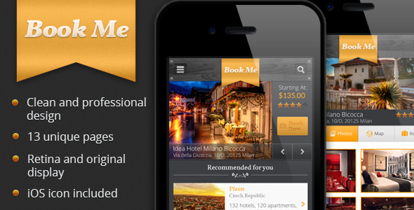 Book Me PSD Retail