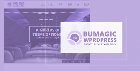 BuMagic – Clean Busines Responsive Theme WordPress Corporate