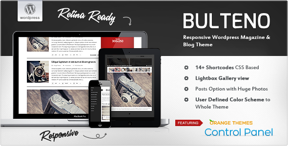 Bulteno - Responsive News/Magazine Theme WordPress Blog/Magazine
