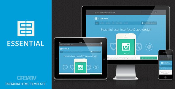 Business Essentials HTML Template Corporate