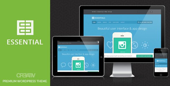 Business Essentials Premium Wordpress Theme Corporate