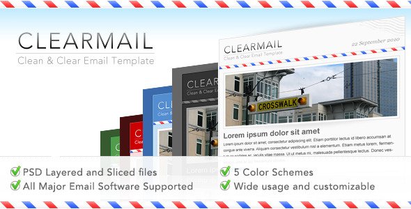 CLEARMAIL - Newsletter Premium Template EmailTemplates Email Template