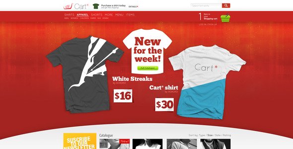 Cart Creative PSDTemplates