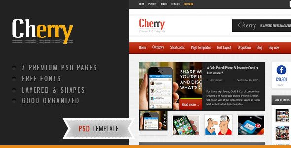 Cherry Creative PSD Creative