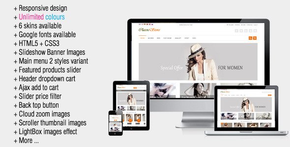 ClassicStore Responsive Magento Theme
