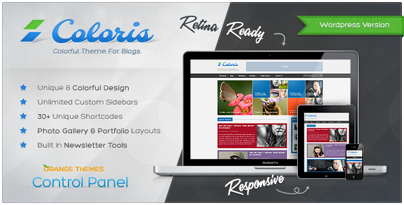 Coloris - Responsive News and Magazine Theme WordPress Blog/Magazine