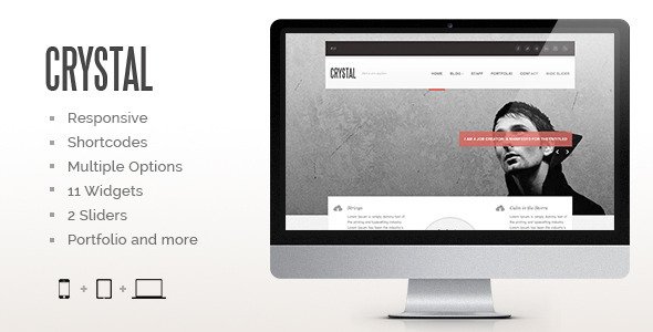 Crystal WordPress Blog/Magazine
