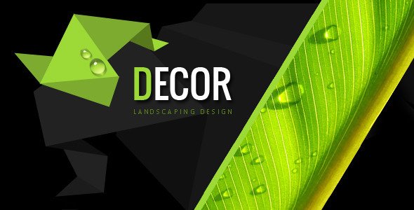 Decor - Creative PSD Template Creative