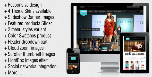 Dramming - Responsive Magento Theme
