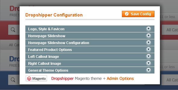 Dropshipper Magento Theme
