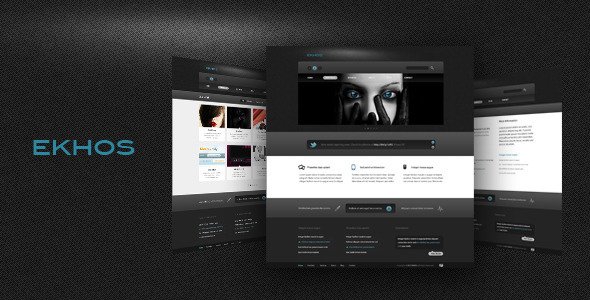 EKHOS Design Agency Creative PSDTemplates