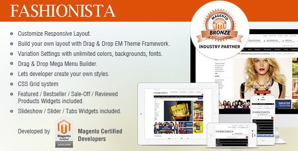 EM Fashionista Responsive Framework Theme