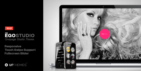 Ego Onepage Responsive Parallax Template Creative