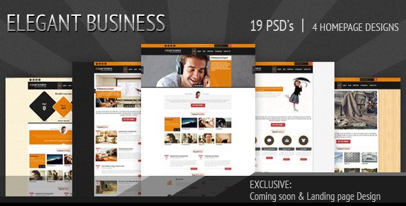 Elegant Business PSD Corporate