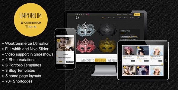 Emporium - Responsive WordPress WooCommerce Theme eCommerce