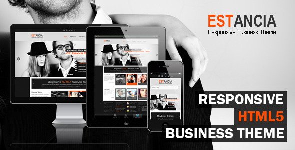 Estancia - Responsive HTML 5 Theme Template Corporate
