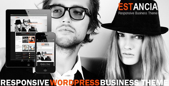 Estancia - Responsive WordPress HTML 5 Theme Corporate