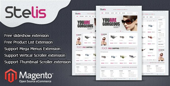 Fashion magento theme MT Stelis