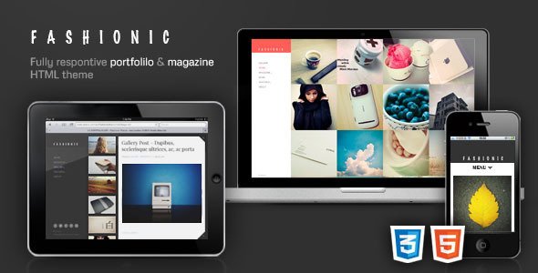 Fashionic - AJAX Responsive Template Creative