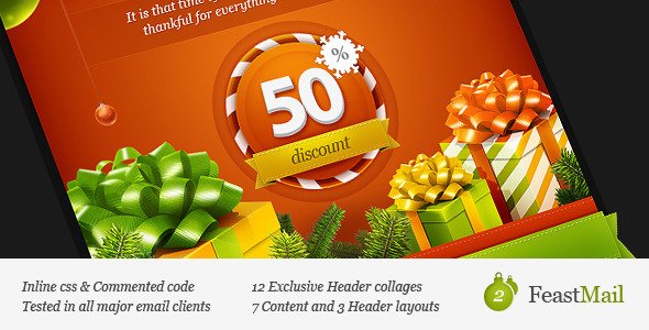 FeastMail 2 - Christmas Email Template