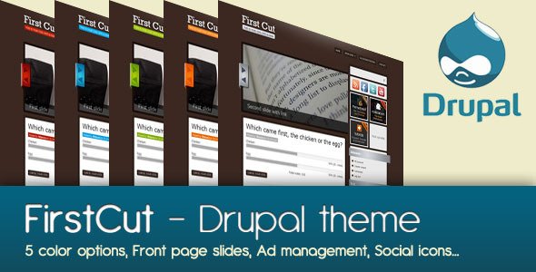 First Cut - Drupal Theme