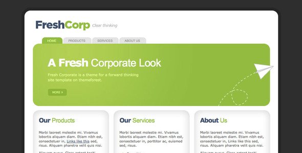 FreshCorp - Business Template