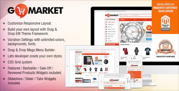 Gala GoMarket - Supermarket vs. Simple Store Theme
