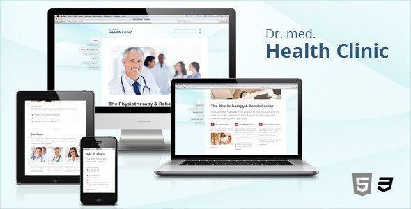 HC - Responsive Medical & Health Wordpress Theme Retail