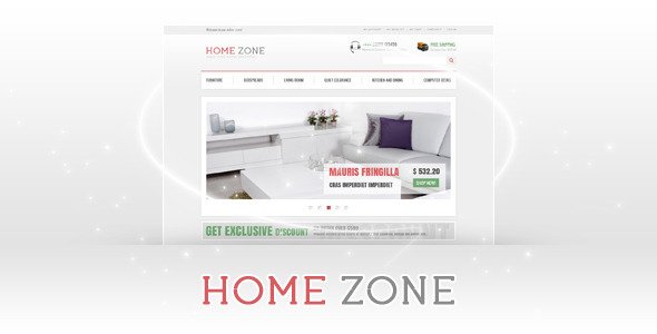 Home Zone Magento Theme Shopping