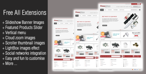 House Store Magento Theme