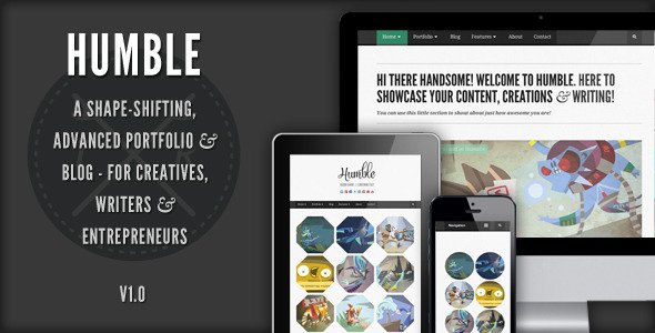 Humble - Responsive Wordpress Template Creative