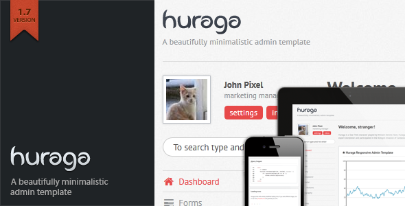 Huraga Responsive Admin Template AdminTemplates