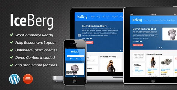 Iceberg - eCommerce Theme WordPress eCommerce