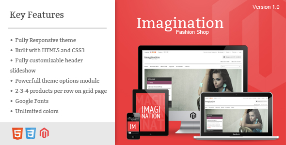 Imagination - Responsive Magento Theme