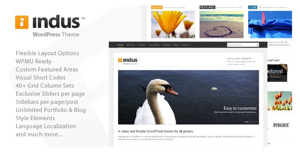 Indus - Corporate Business WordPress Theme Corporate