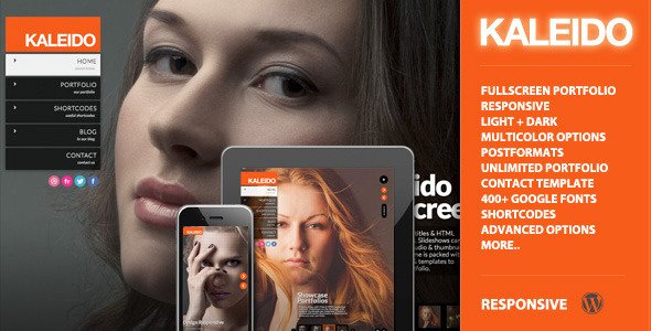 Kaleido Responsive Fullscreen Studio for WordPress Creative